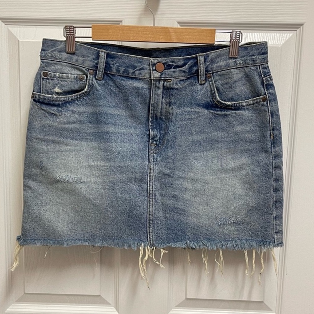 All Saints Denim “Betty” Skirt. Sz 10